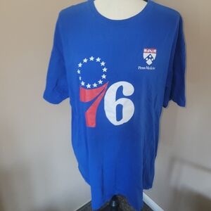 🛑Penn Medicine 76ers Blue Graphic T-Shirt